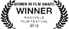 Women in Film Award Winner Nashville Film Festival 2012